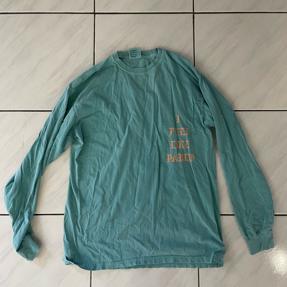 I feel like Pablo long sleeve t shirt Kanye west
